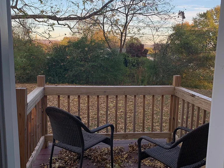 Rear deck