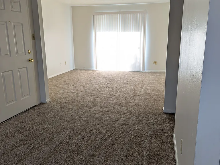 Balcony off living room