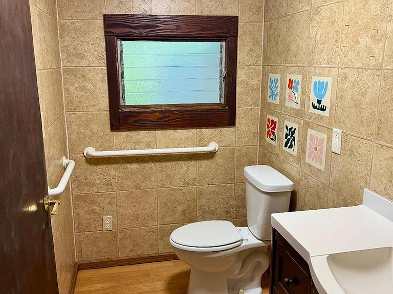 Shower towards Window