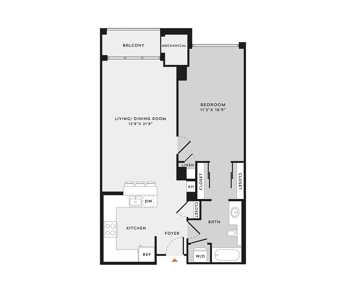 Floor plan 1F