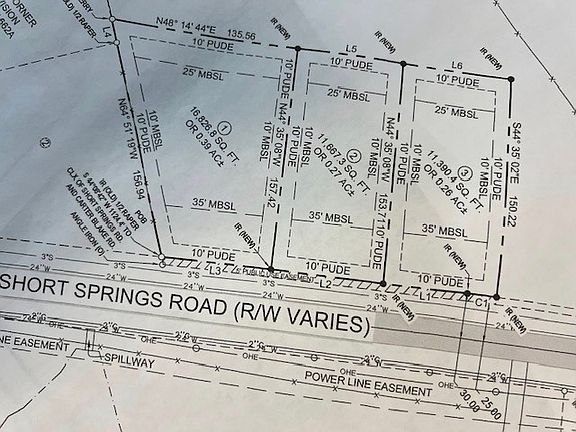 5th image of 0 Short Springs Rd Lot 1