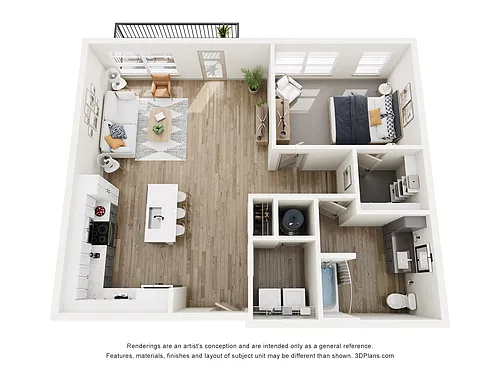 Floor plan Malloy
