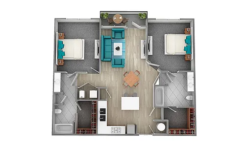 Floor plan B2