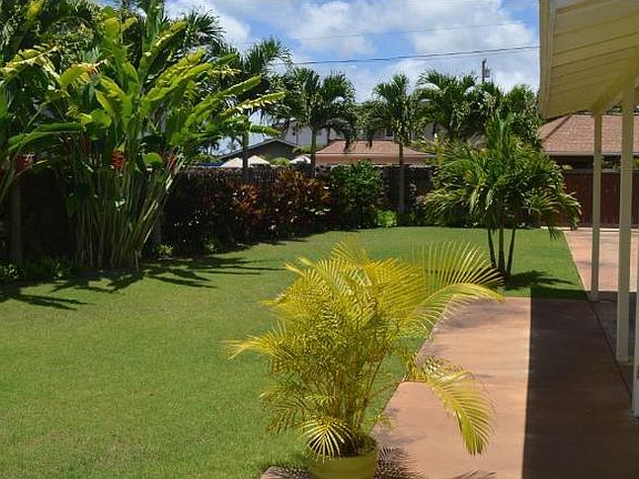 Huge front yard