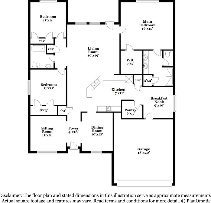 3 bed, 2.0 bath, 1817 sqft, $2,195 — Photo 2