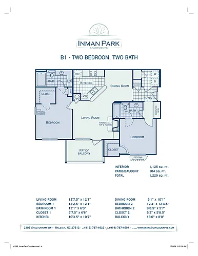 Floor plan B1