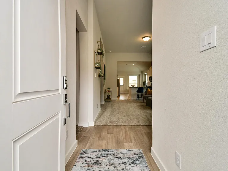 Enjoy the convenience of a private entry with easy accessibility.