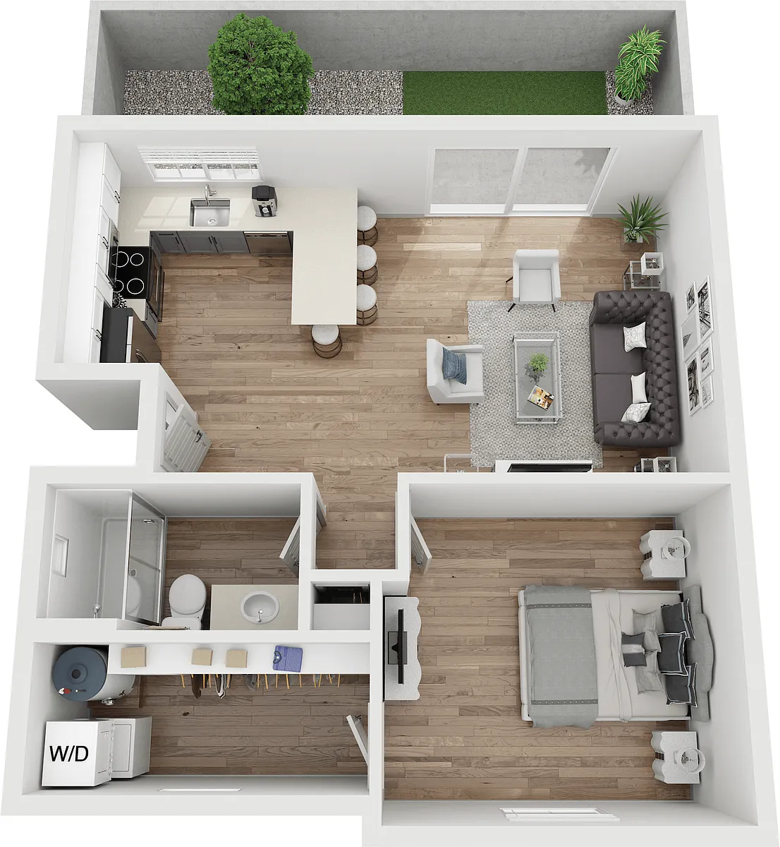 Floor plan Cholla 1