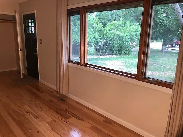 Living room, west facing window