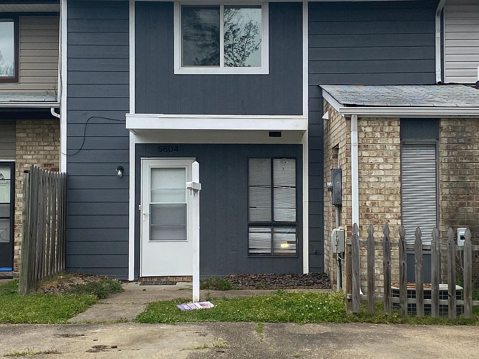 front side and driveway