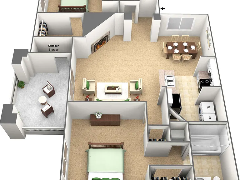 Cedar Springs Apartments — Photo 35