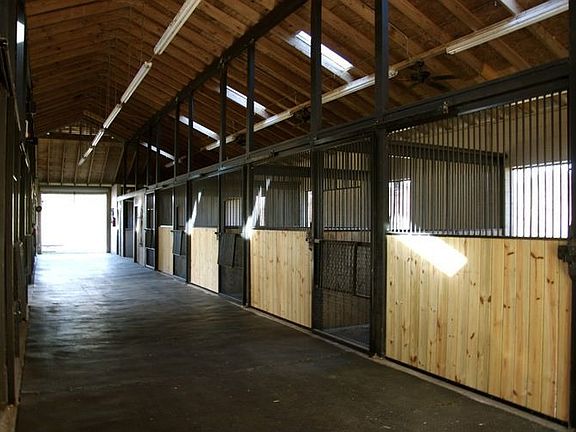 Barn interior