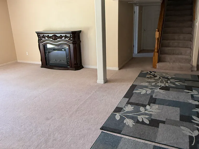 Hallway into Master Bedroom