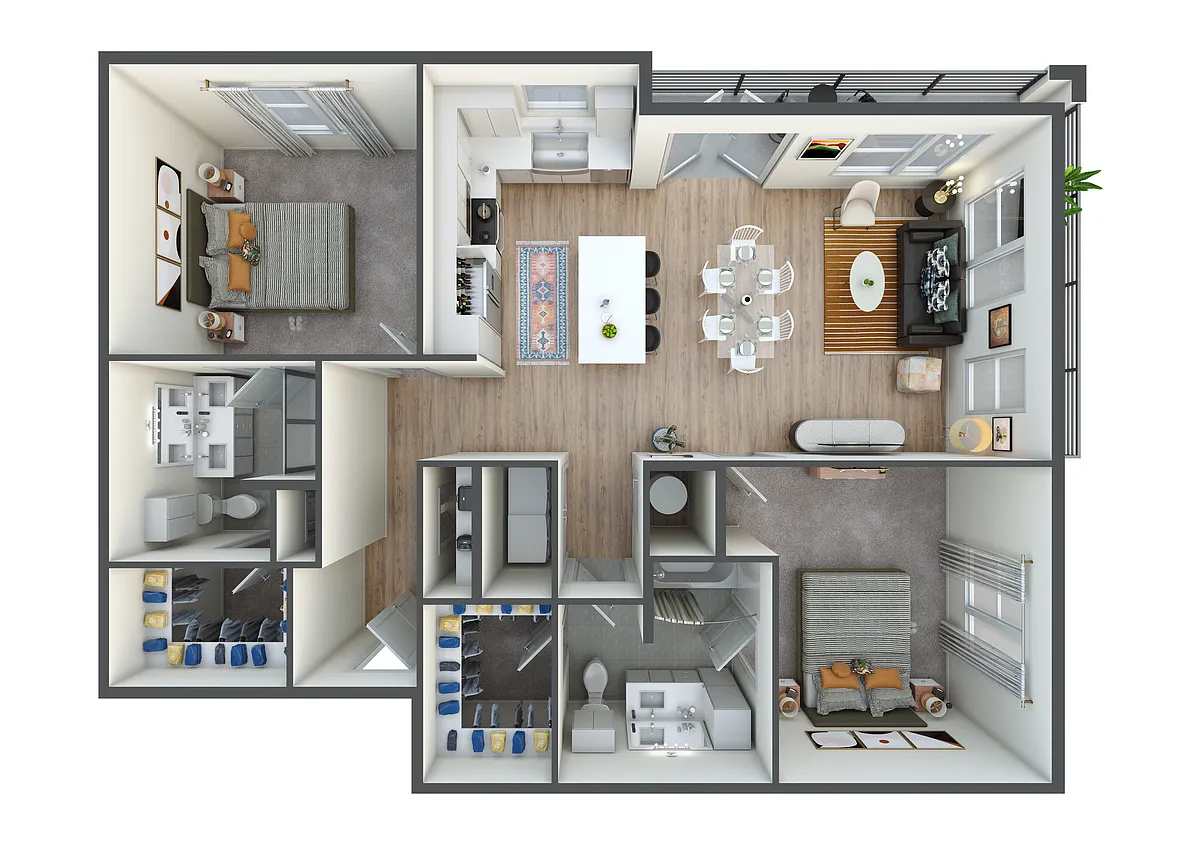 Floor plan B4