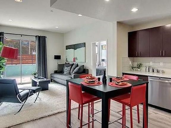 Kitchen and Living Room