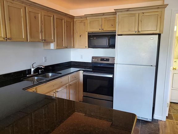 Kitchen with granite and new cabinets