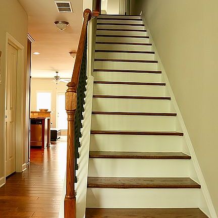 Stairs to upper level