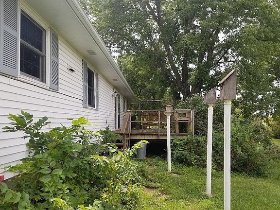 Deck looks over lake