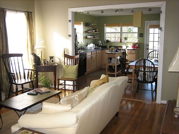 living room (standing in front door)