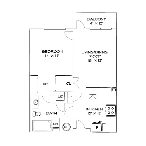 Floor plan Design 1C