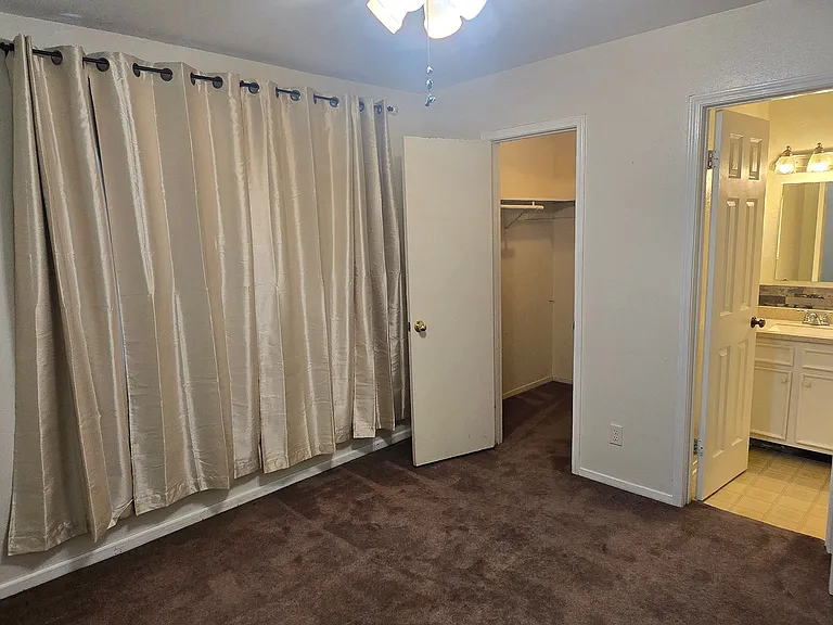 with 2 sets curtains