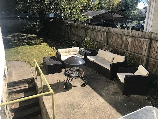 Back Patio. - 3530 Shaw Ave