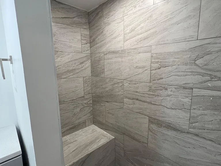 bathroom in basement