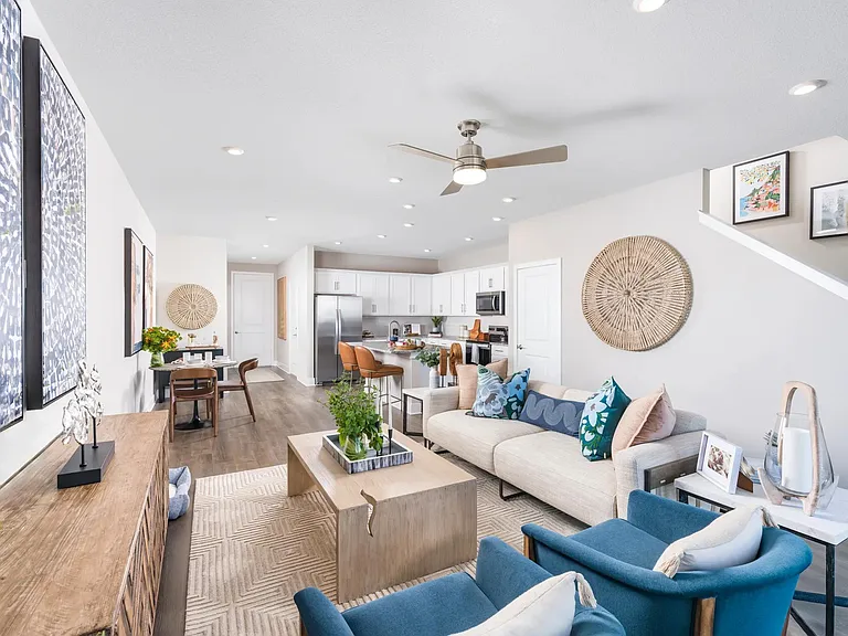 Our open-concept floor plans create a bright, airy living space.
