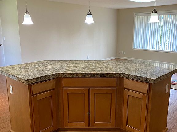 Great room concept that opens for living room and family room