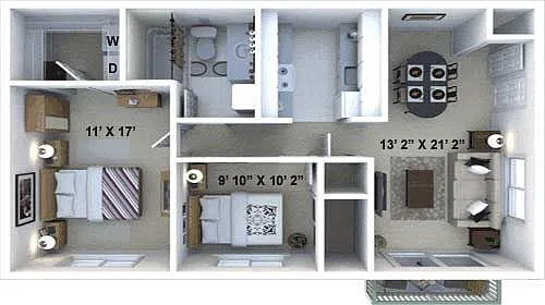 Floor plan 2X1
