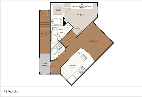 Floor plan A2