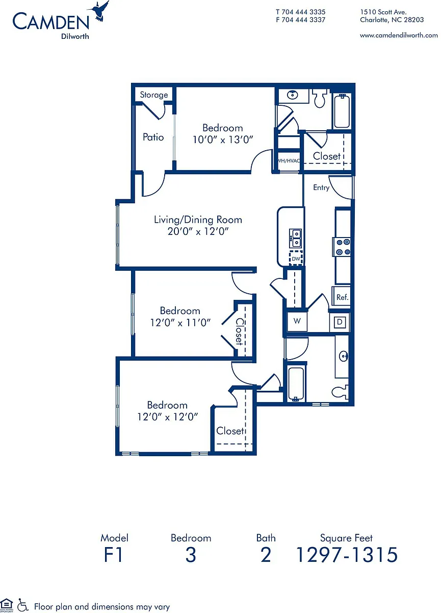 Floor plan F1