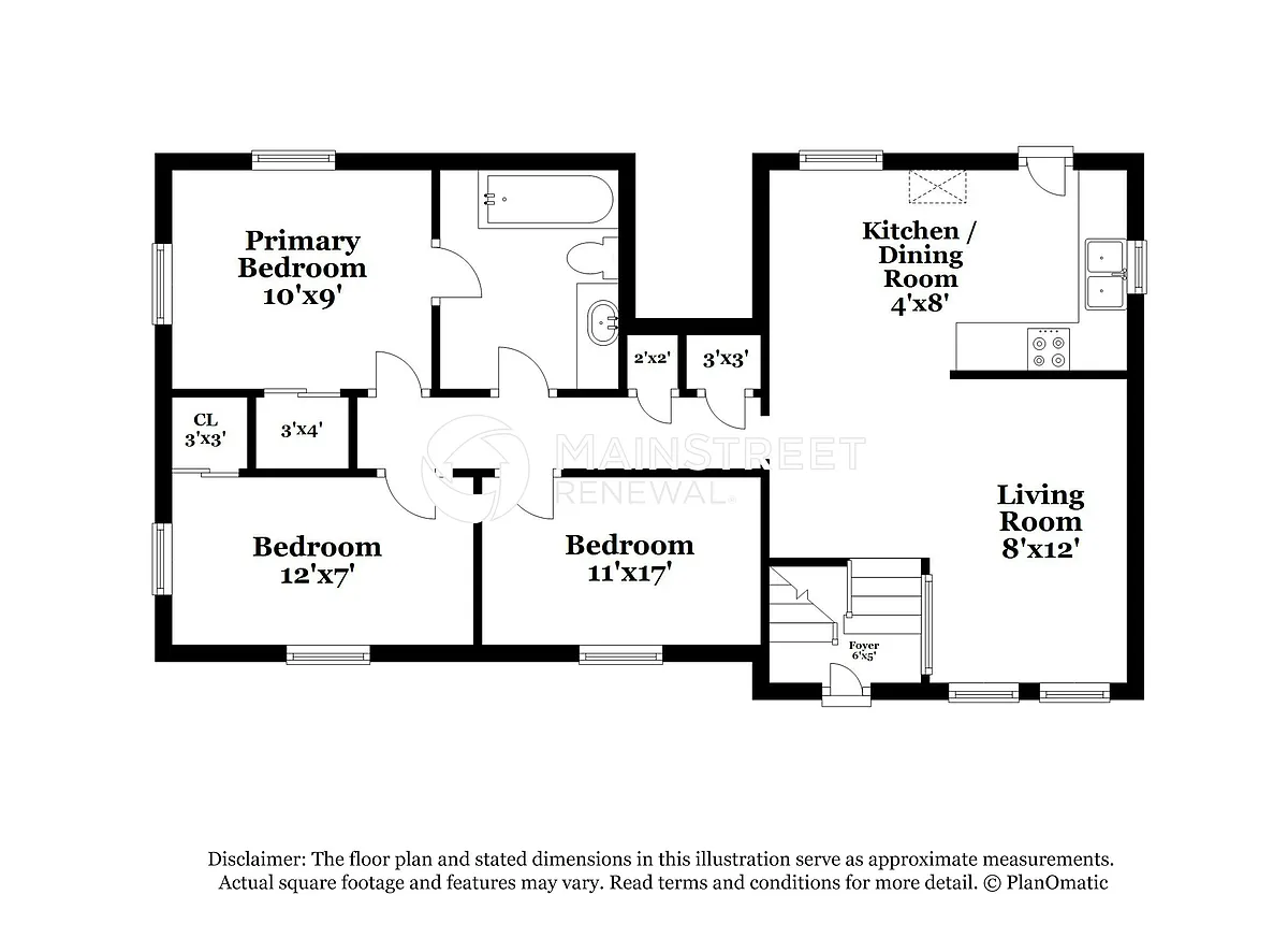 Floor Plan - 201 McClellan Dr