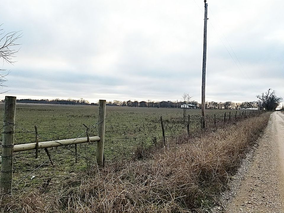 from east corner of property