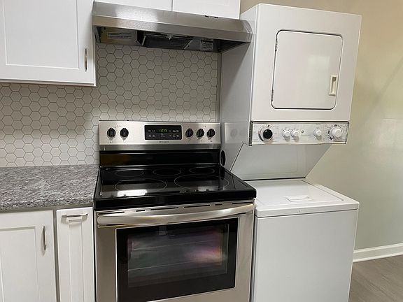 Totally updated kitchen with new appliances. Washer & dryer are included.