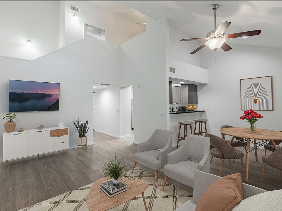 Family room and loft area
