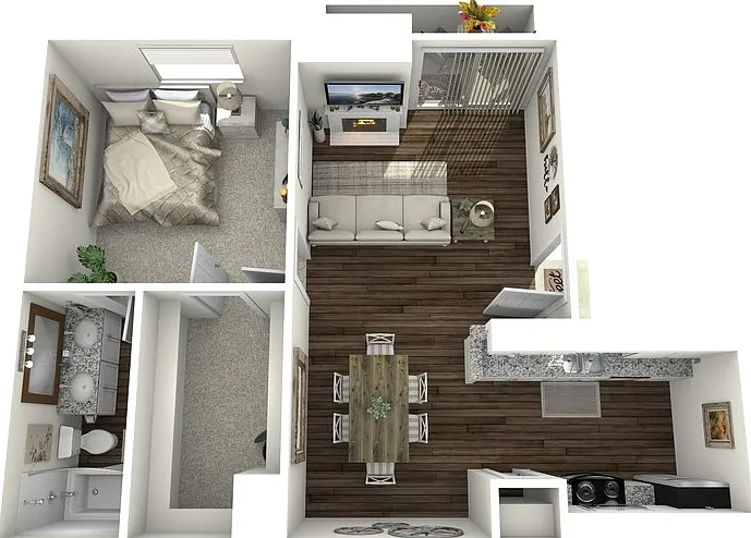 A2 Floorplan Diagram