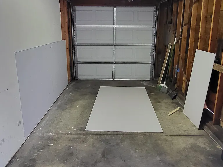 Garage (repairs in progress)