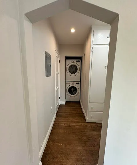 Washer and dryer in unit