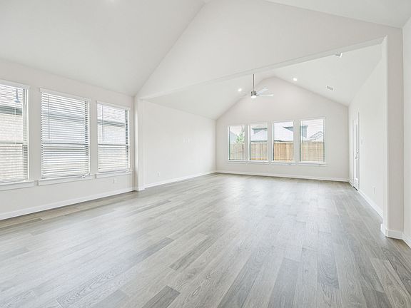 First Floor in the Claret home plan by Trophy Signature Homes - REPRESENTATIVE PHOTO