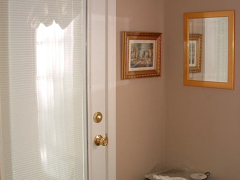 Older foyer photo but Bombay chest & mirror is still available