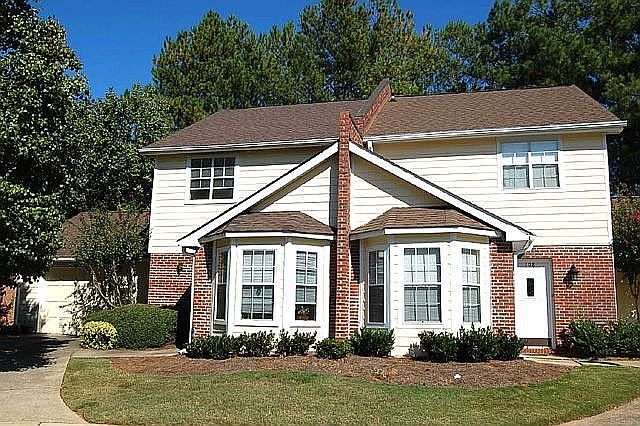 Townhome with attached garage