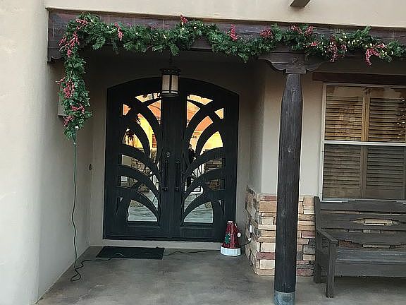 Custom GEA double front door
