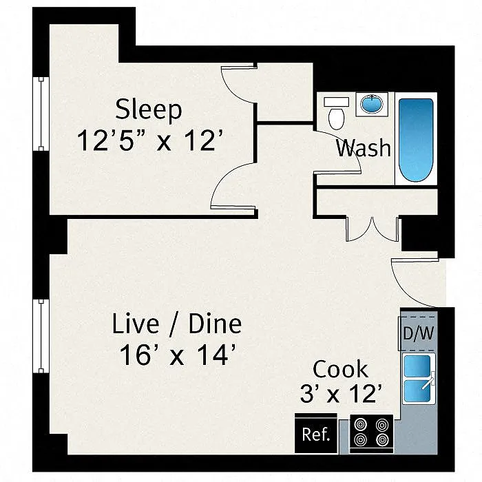 Floor plan A4