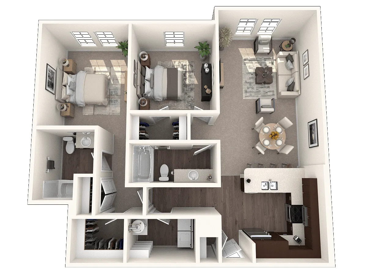 Floor plan Oasis II