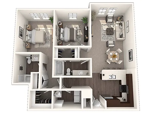 Floor plan Oasis II