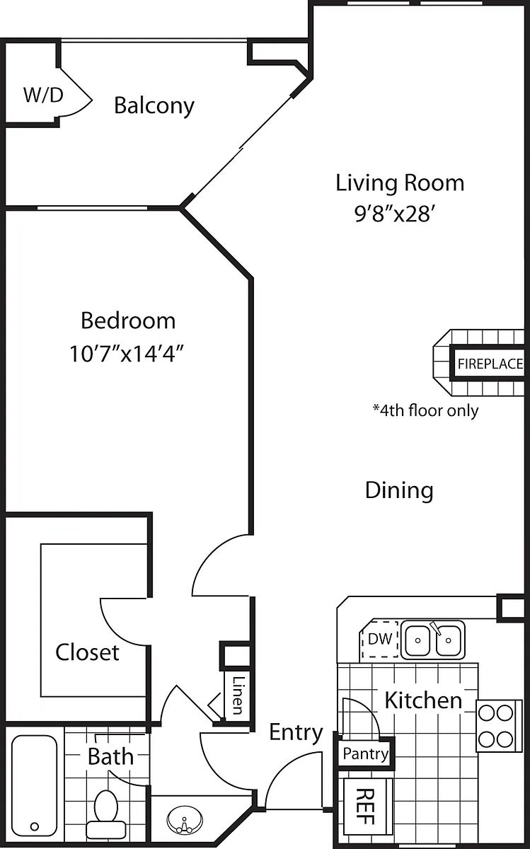 Floor plan Lucca