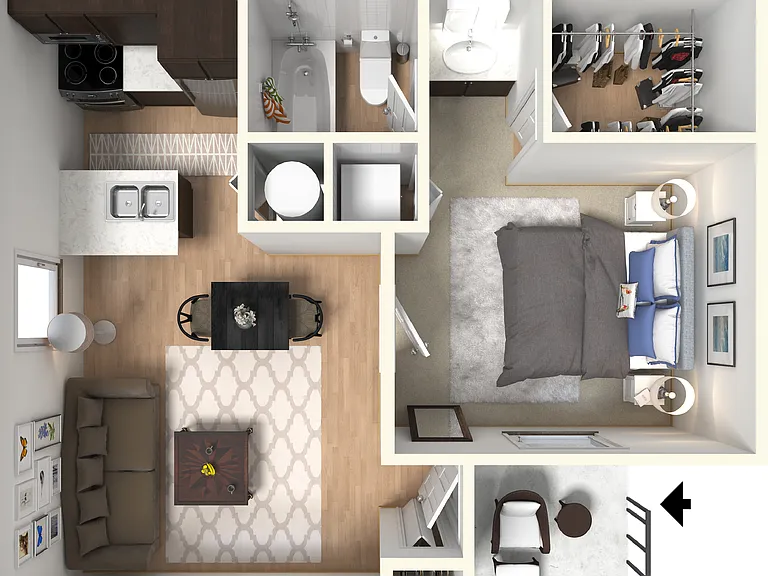 555 Square Feet 555 Square Feet
