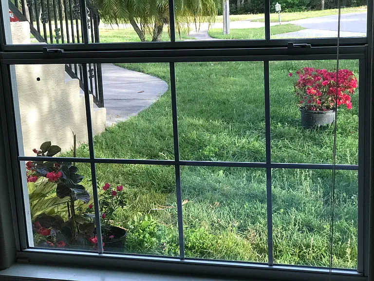 Main bedroom window