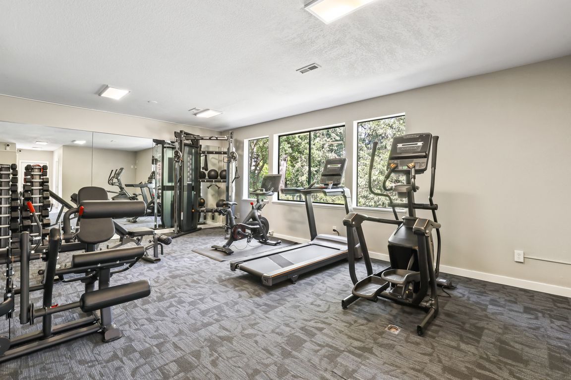 24-hour fitness area